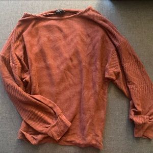 Brick colored long sleeve from Lucky Brand